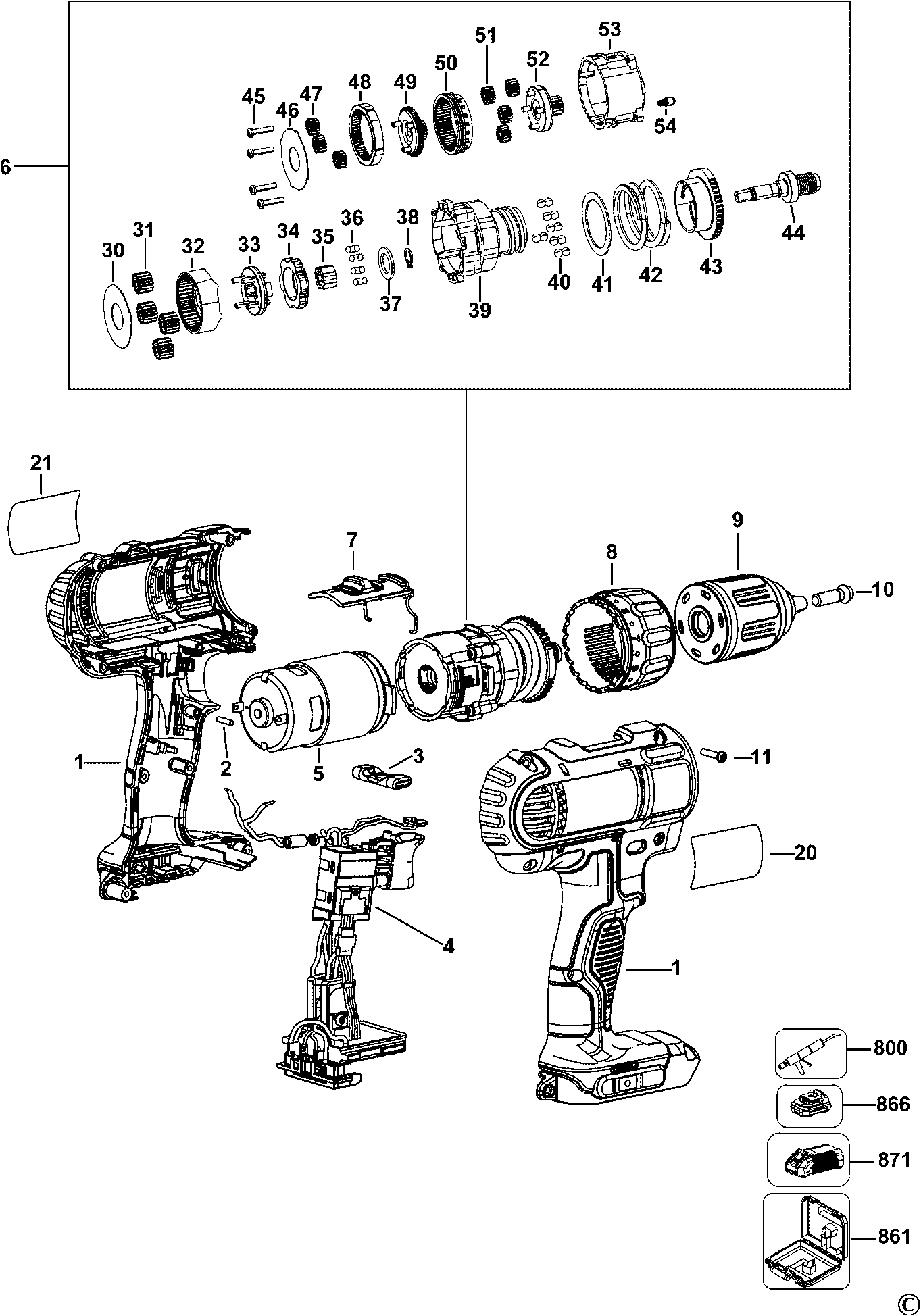 DCD771 TYPE 1